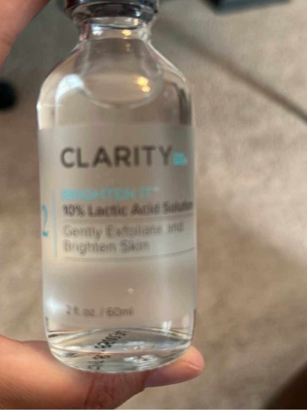 Brighten It 10% Lactic Acid Solution — Clear Exfoliating Serum